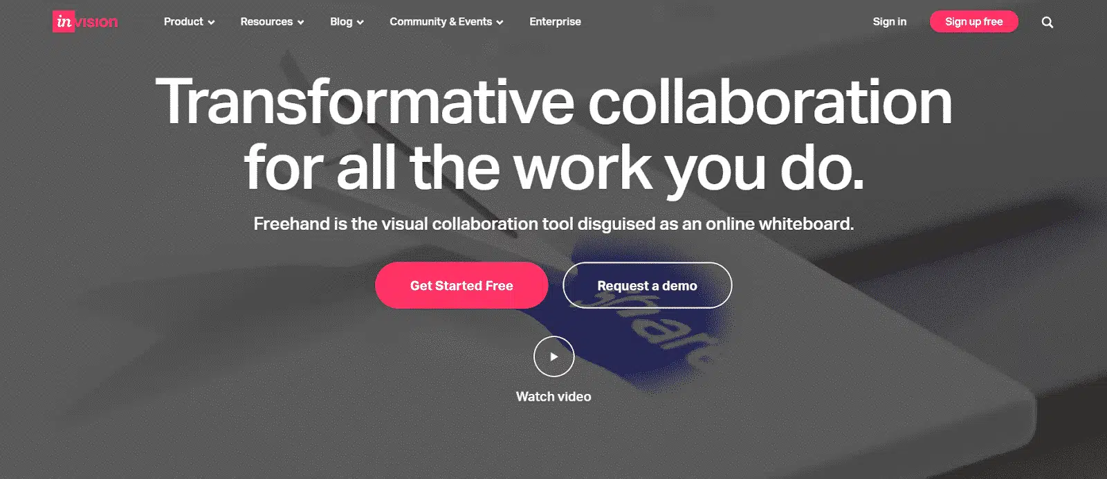 InVision: Interactive Mobile App Wireframe Tool