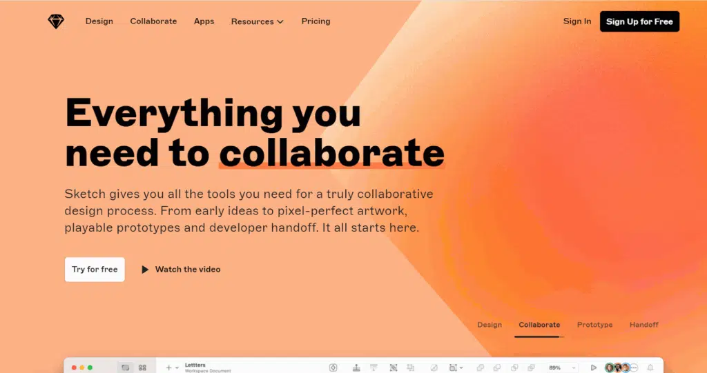 Sketch: Mobile App Wireframe
