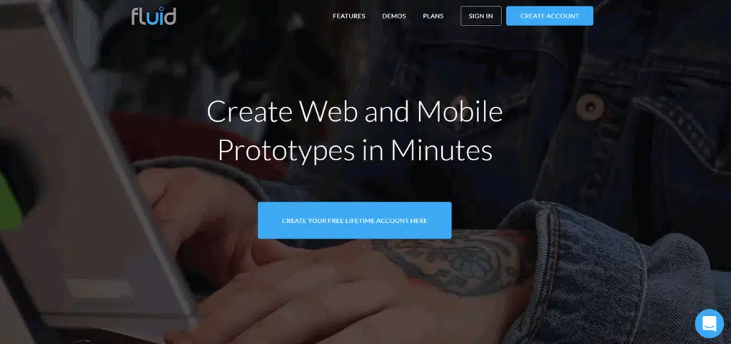 Fluid UI: HTML5 Mobile App Wireframe Design Tool