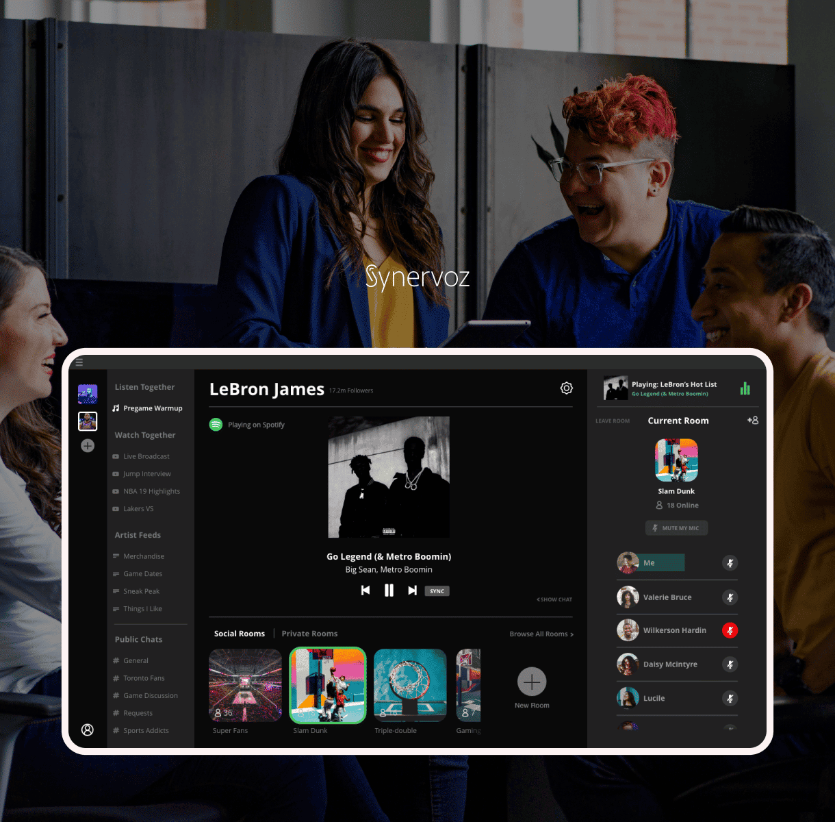Synervoz Video Audio Streaming Mobile Solution - Markovate Synervoz Video Audio Streaming Mobile Solution - Markovate