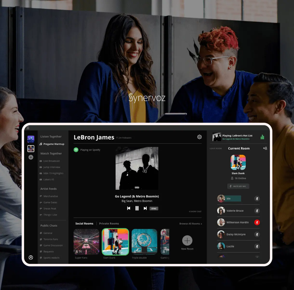 Synervoz-Video-Audio-Streaming-Mobile-Solution-Markovate Synervoz-Video-Audio-Streaming-Mobile-Solution-Markovate